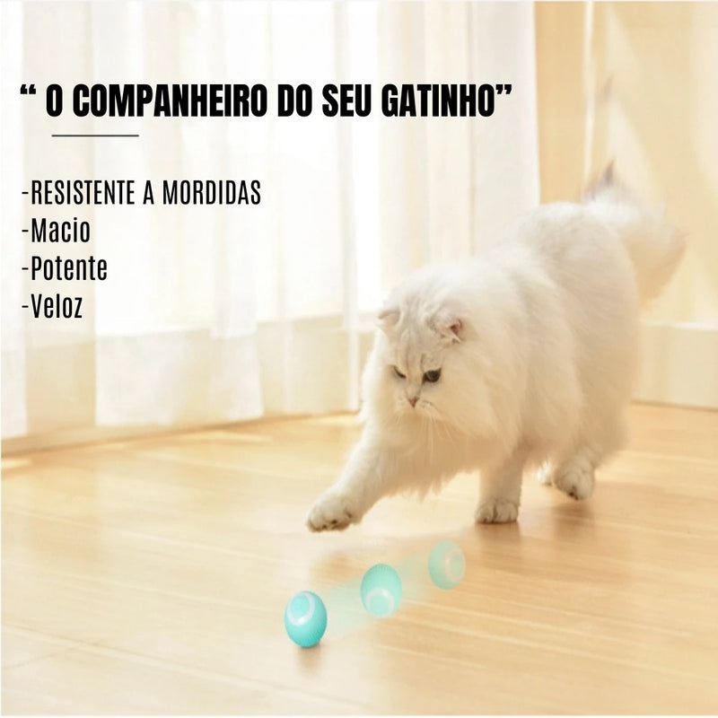 🐾 Bola Interativa Inteligente para Pets – Diversão Automática e Sem Fim!