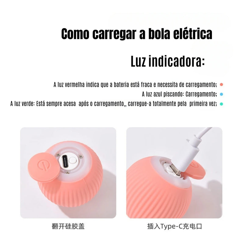 🐾 Bola Interativa Inteligente para Pets – Diversão Automática e Sem Fim!