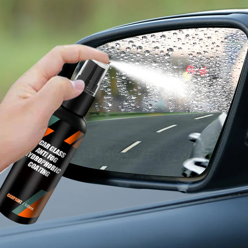 Spray Inteligente Antiembaçante e Hidrofóbico para Vidros Automotivos