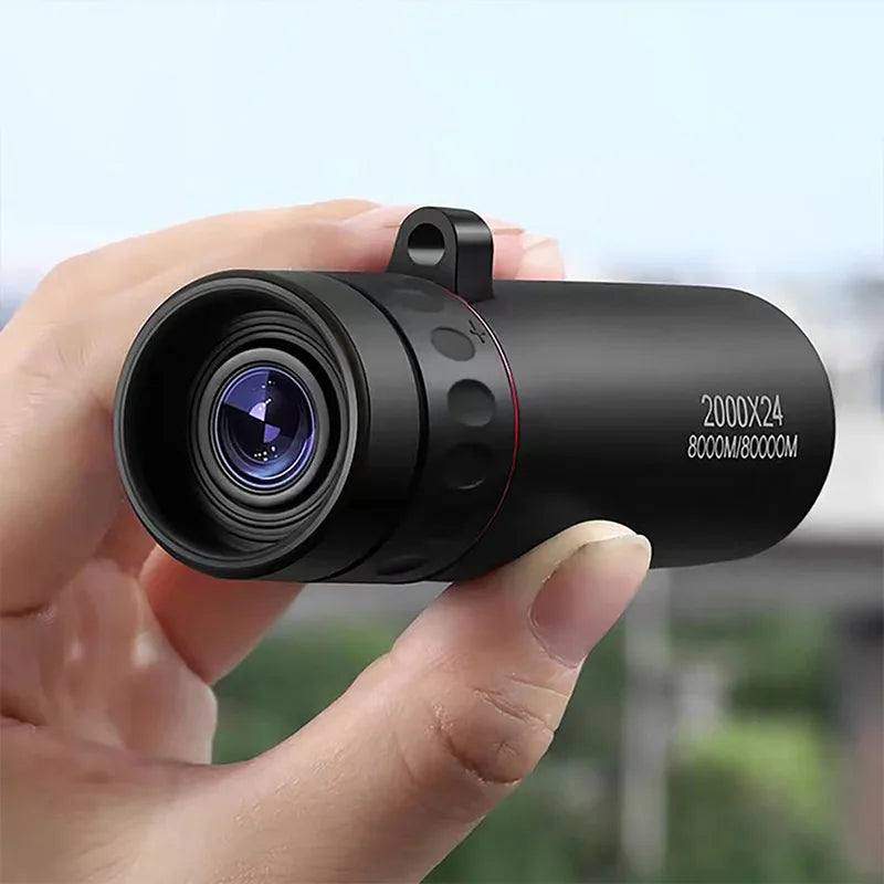 🔭 Mini Telescópio Monocular Profissional 8x Zoom HD SHENGMEIYU – Compacto, Resistente e Ideal para Celular!