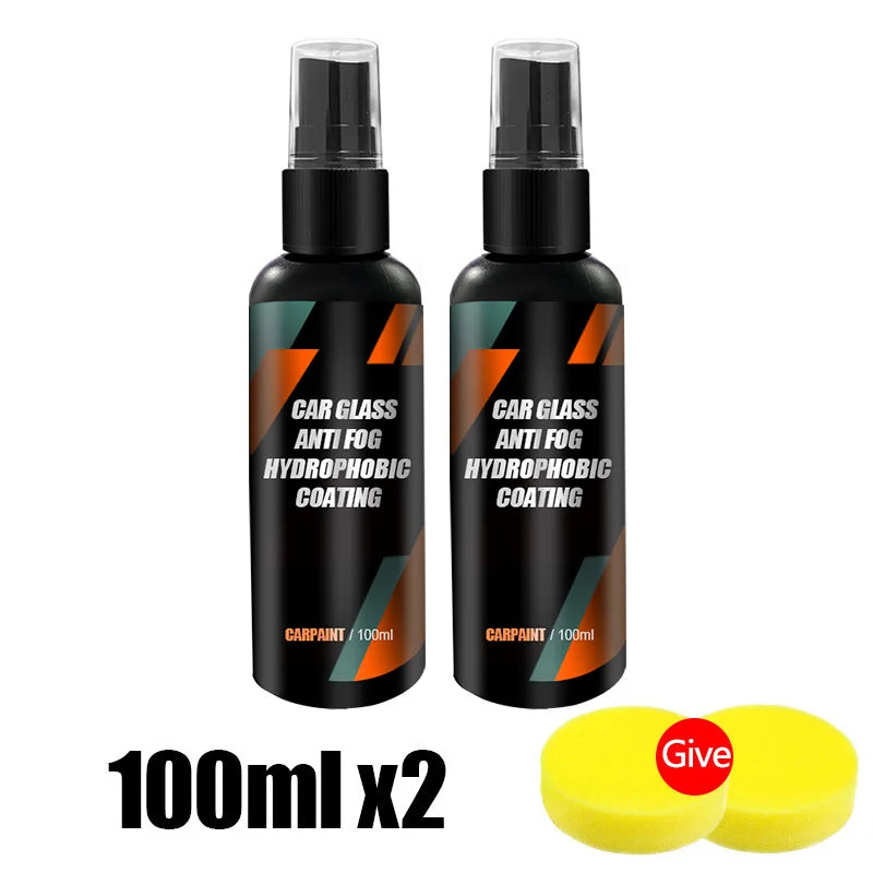 Spray Inteligente Antiembaçante e Hidrofóbico para Vidros Automotivos
