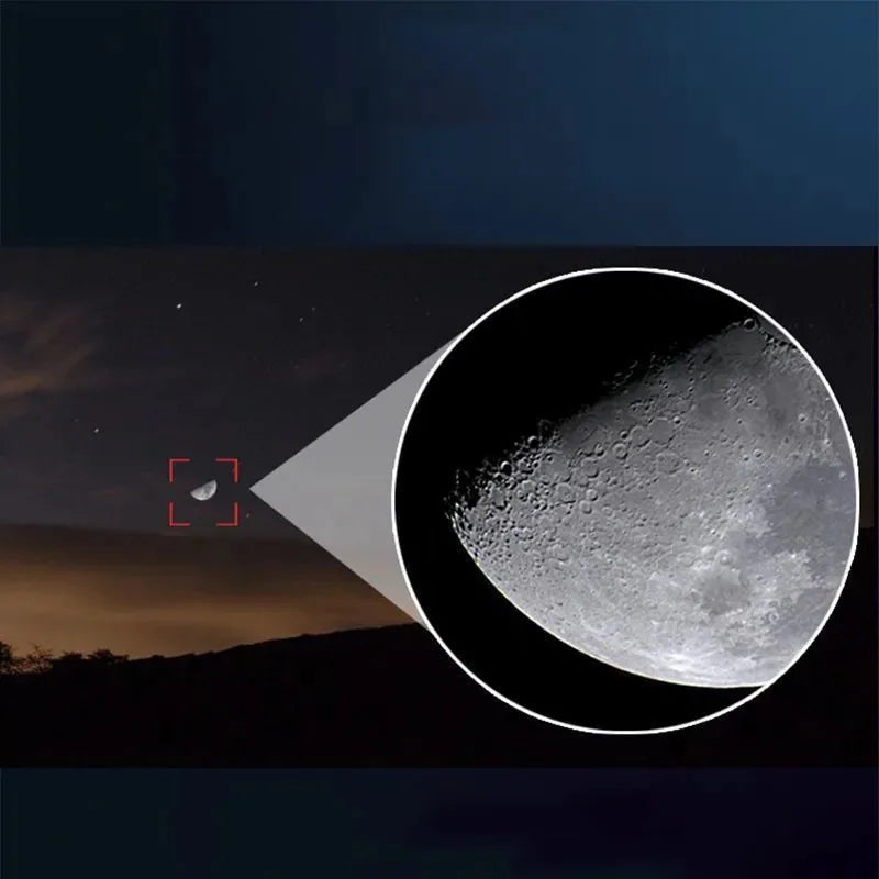 🔭 Mini Telescópio Monocular Profissional 8x Zoom HD SHENGMEIYU – Compacto, Resistente e Ideal para Celular!