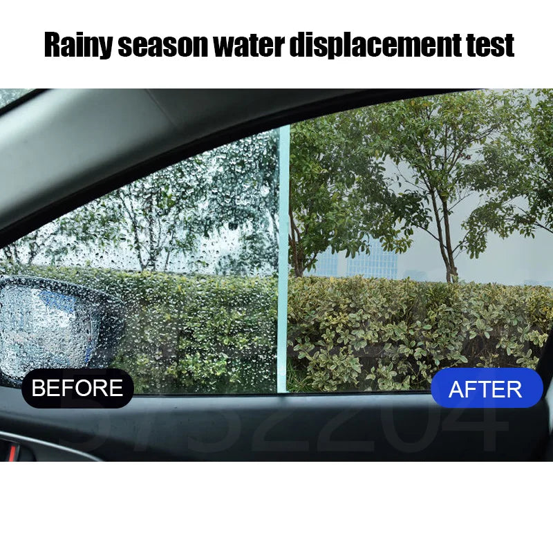 Spray Inteligente Antiembaçante e Hidrofóbico para Vidros Automotivos